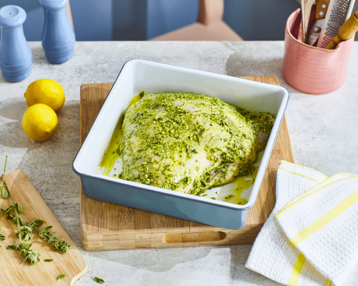 Wild Herb Butter Flat Iron Spring Chicken (1.4kg)