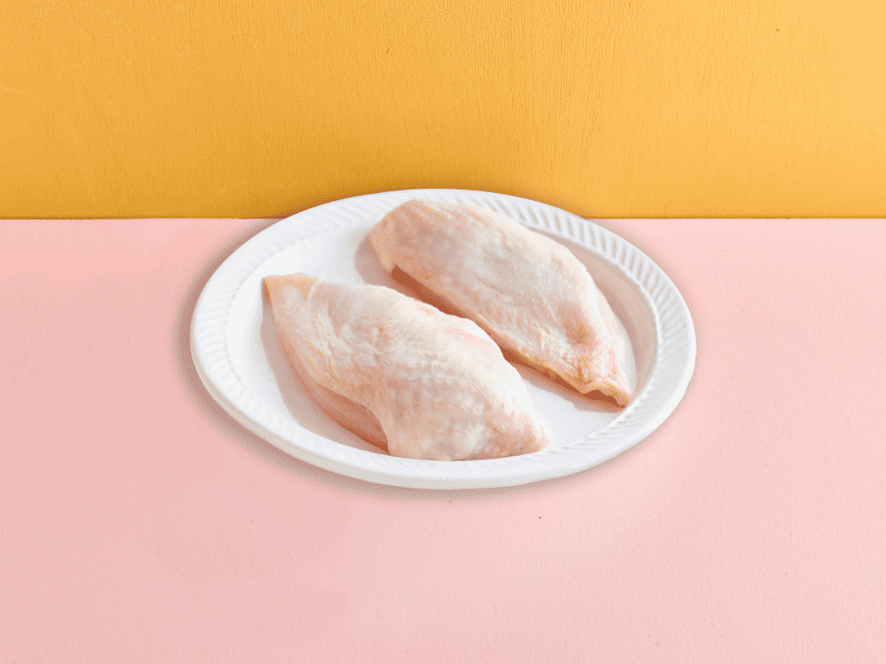 Skin-on Chicken Breasts, Pack of 2 (360g)