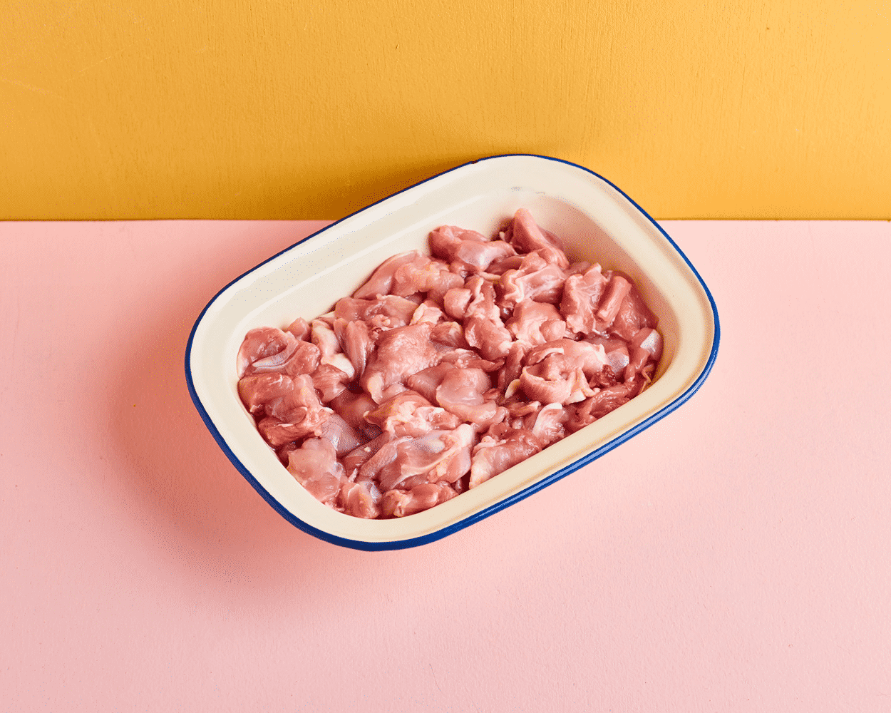 Everyday Family Pack of Diced Chicken Leg Fillet (680g)
