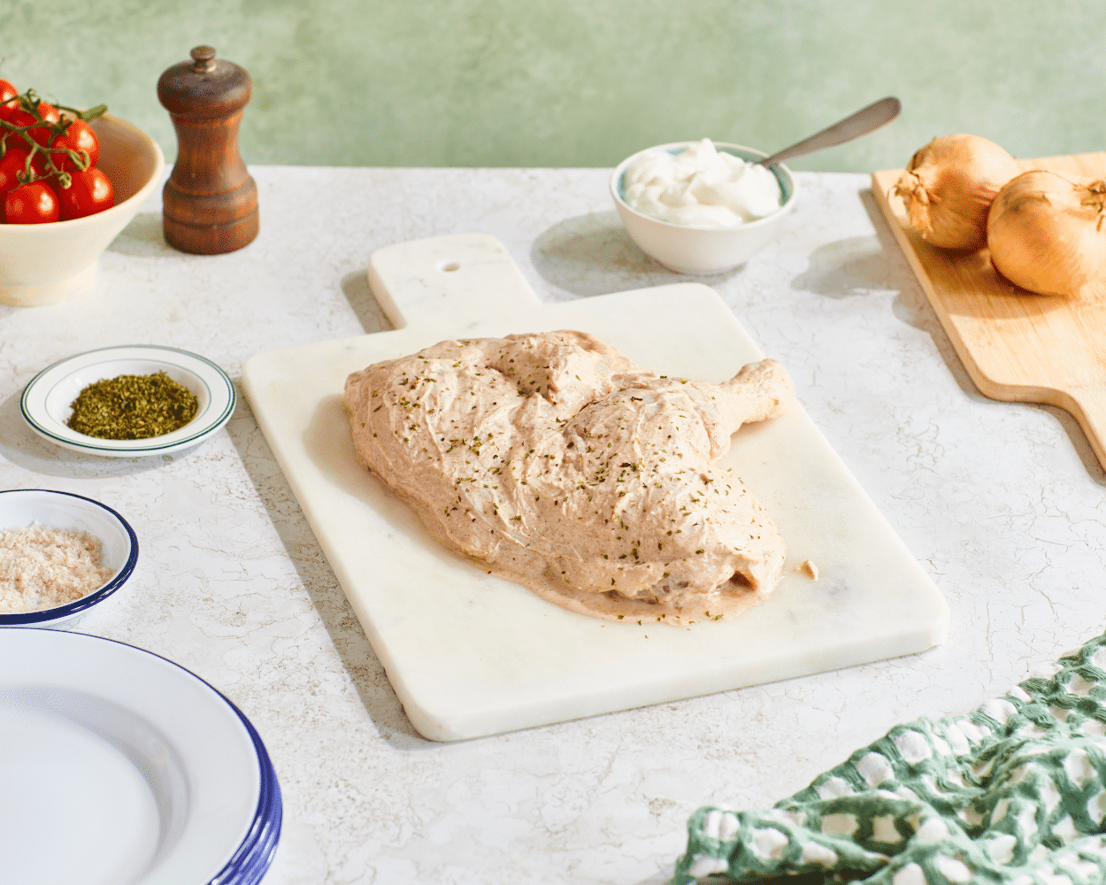 Yoghurt Tandoori Half Chicken (650g)