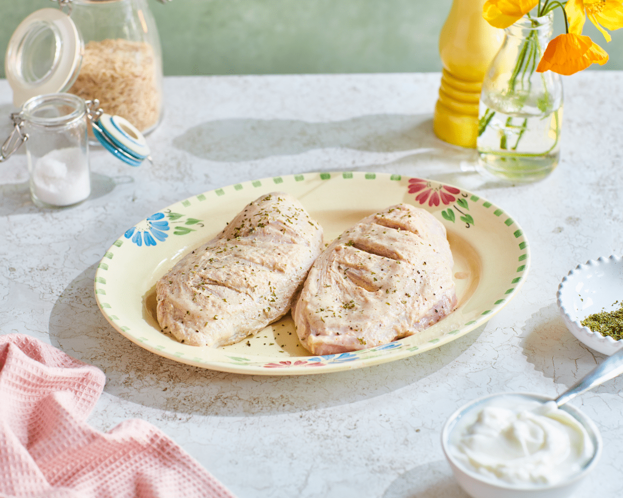 Yoghurt Tandoori Chicken Breasts (550g)