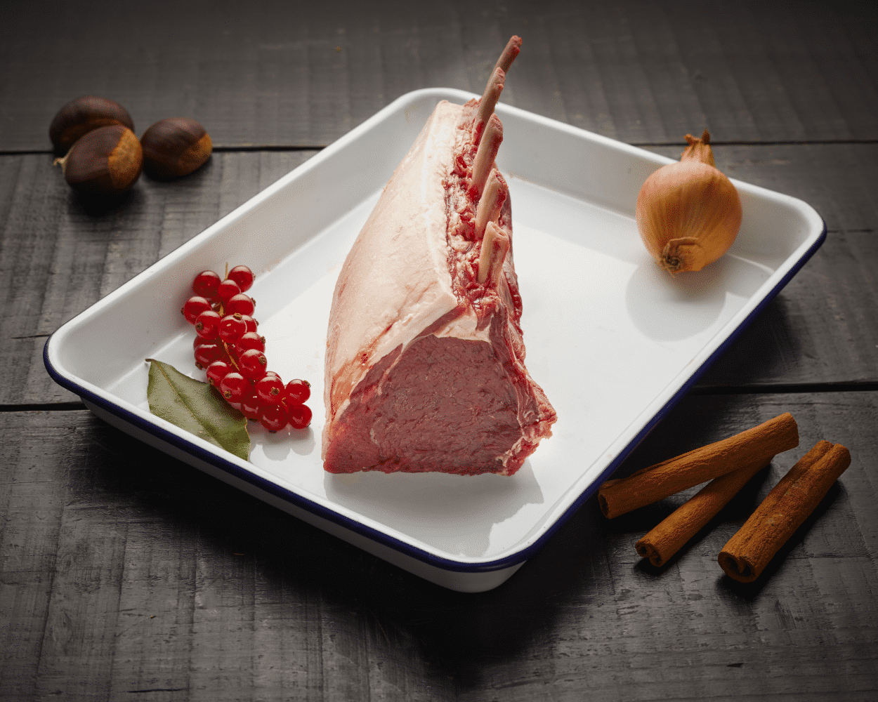 Unavailable - French Trimmed Rack of Wild Venison (500g)