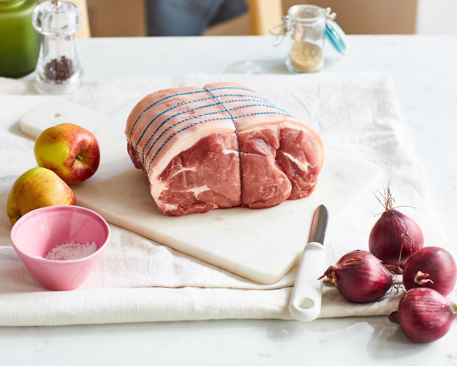 Boned & Rolled Shoulder of Pork (1.2kg)