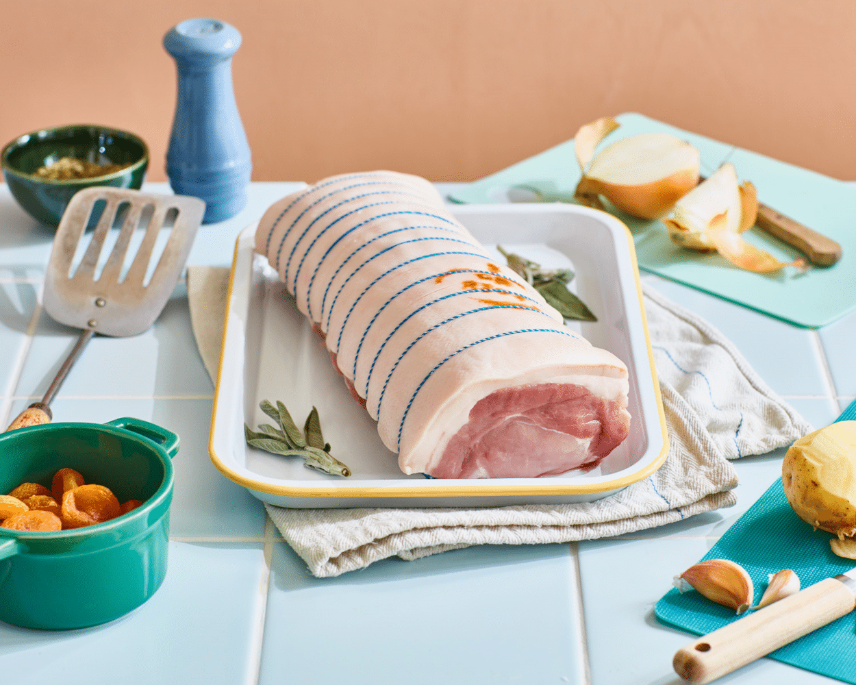 Boned & Rolled Loin of Pork (3kg)