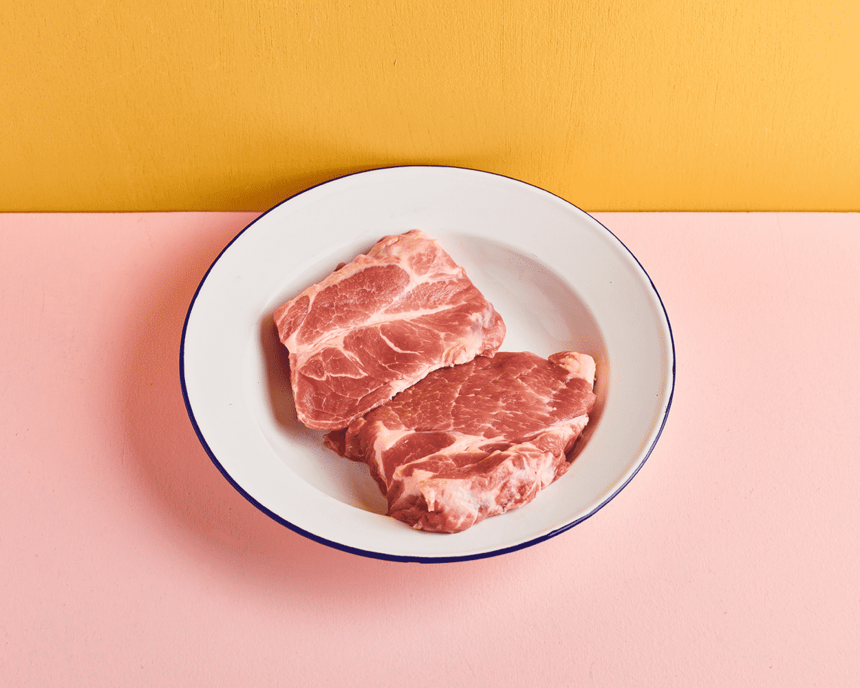 Everyday Pork Rib-Eye Steaks, Pack of 2 (400g)