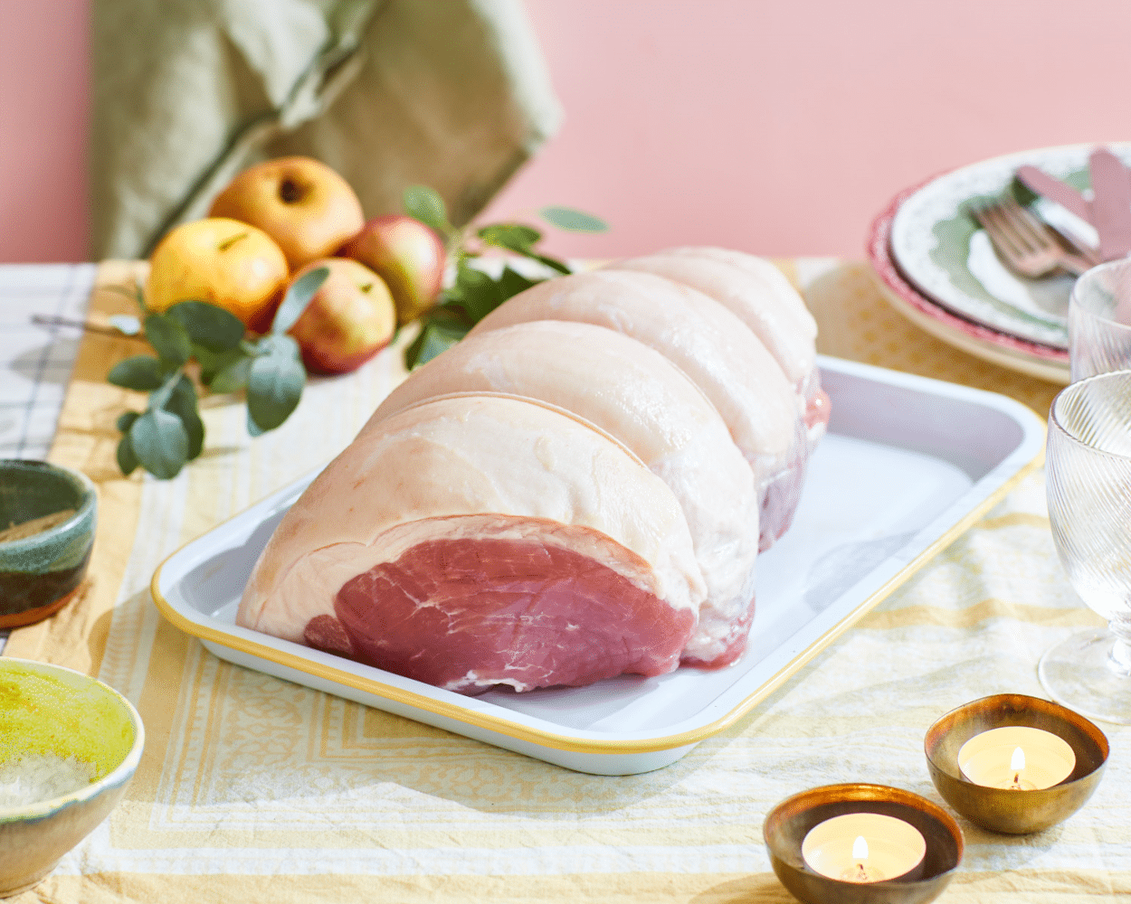 Dry Cured Unsmoked Horseshoe Gammon (2kg)