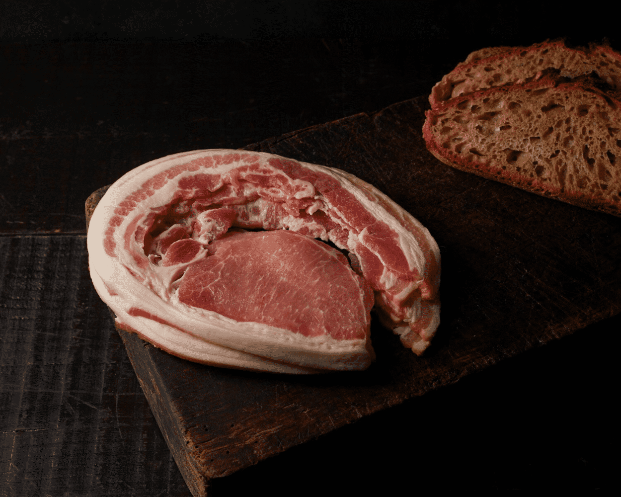 Dry Cured Smoked Middle Bacon (360g)