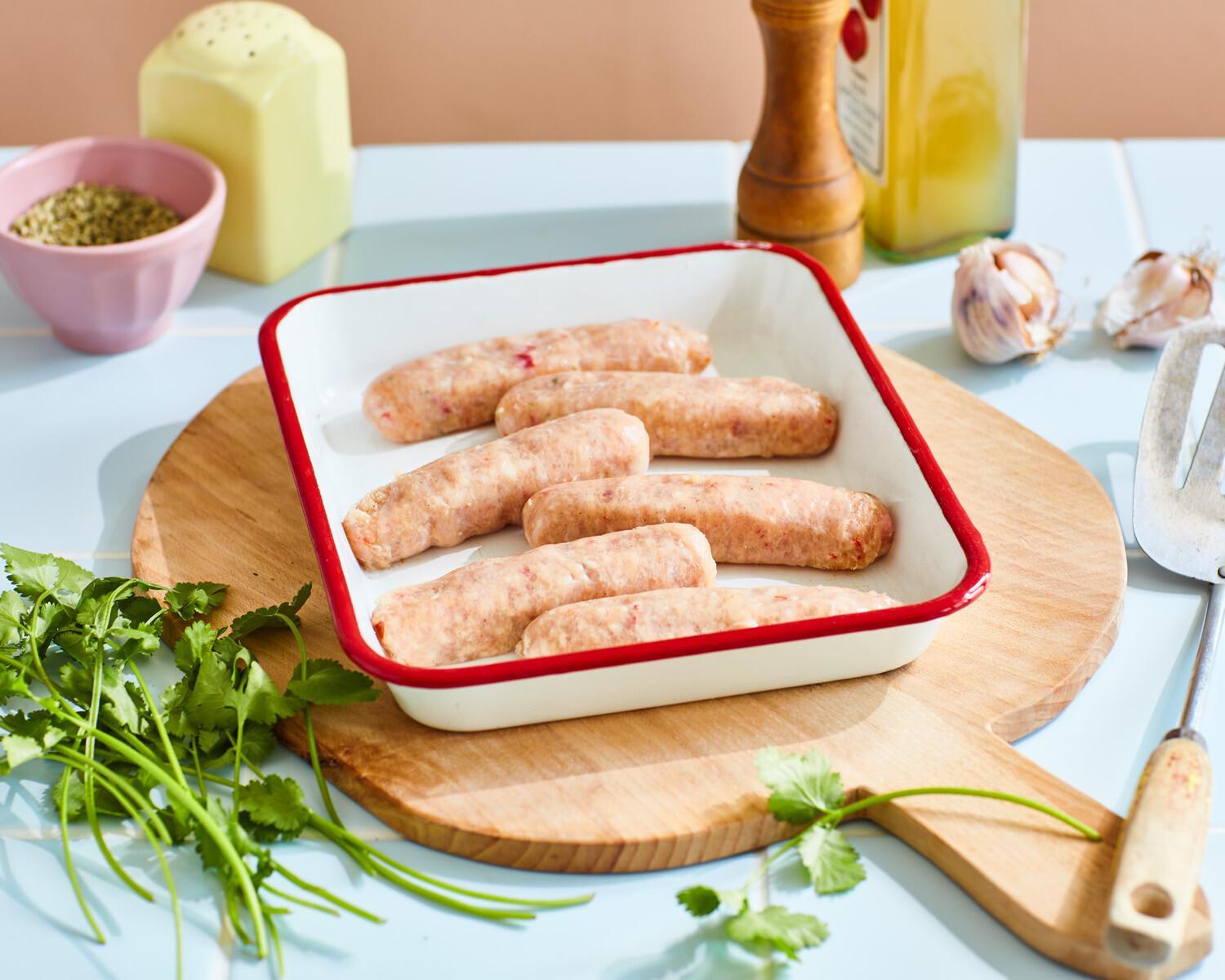 Piri Piri Chicken Sausages (384g)