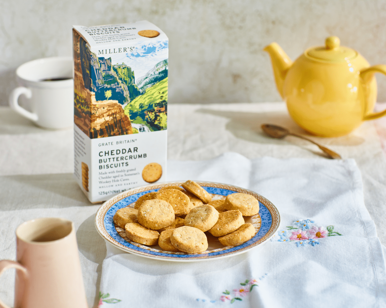 Grate Britain - Wookey Hole Cheddar Buttercrumb Biscuits (125g)