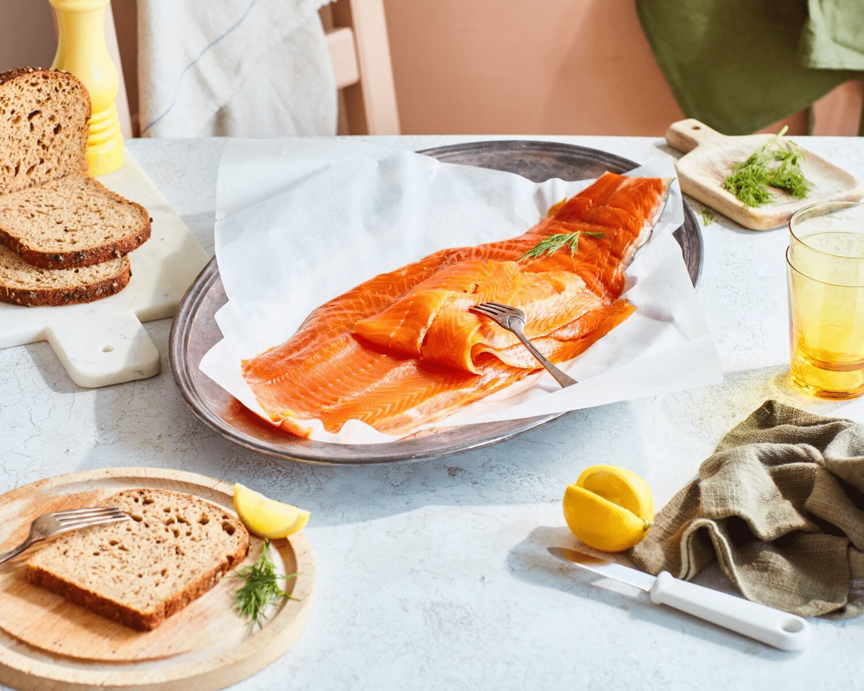Side of Smoked Chalkstream Trout (650g)