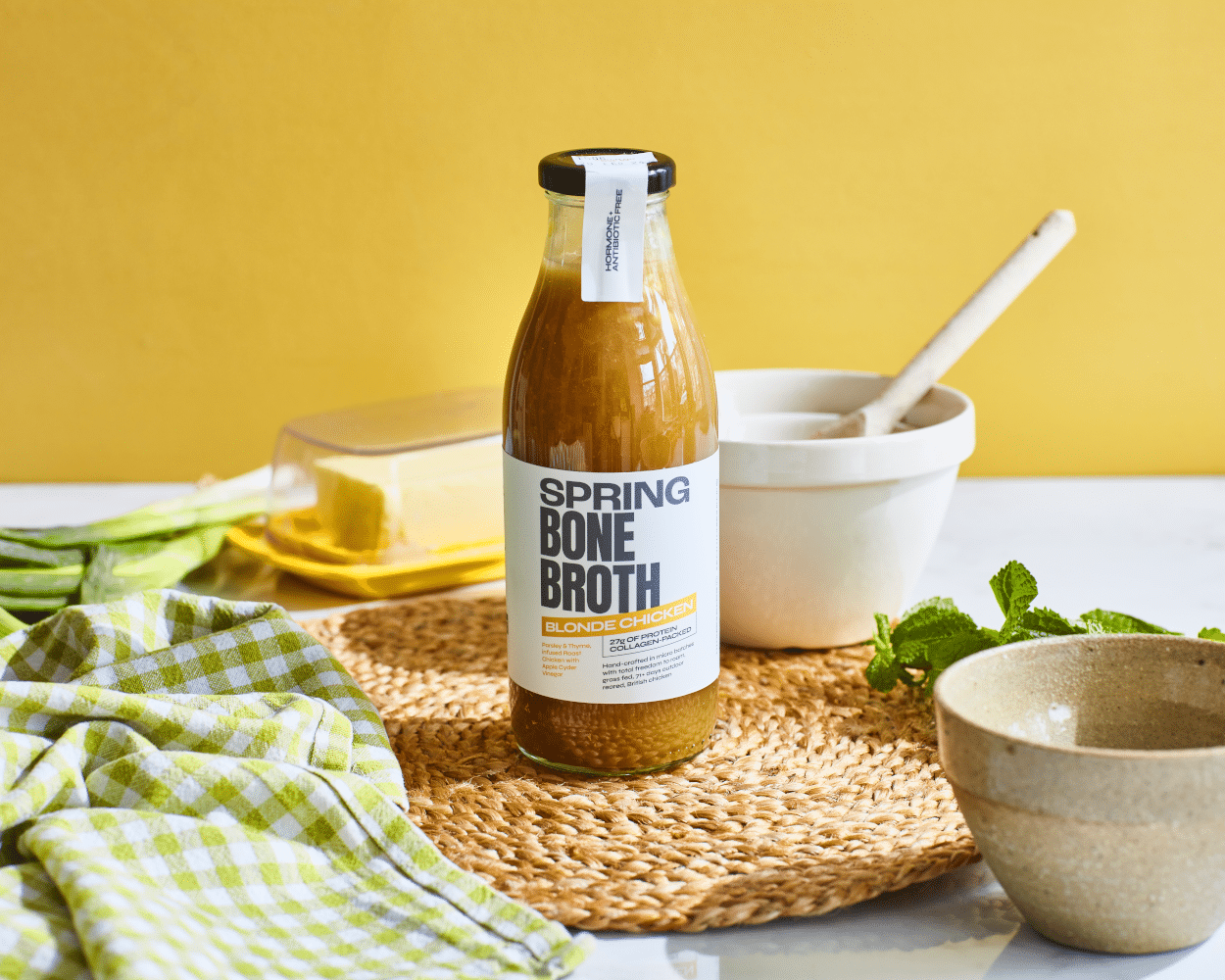 SPRING Bone Broth - Blonde Chicken (500g)