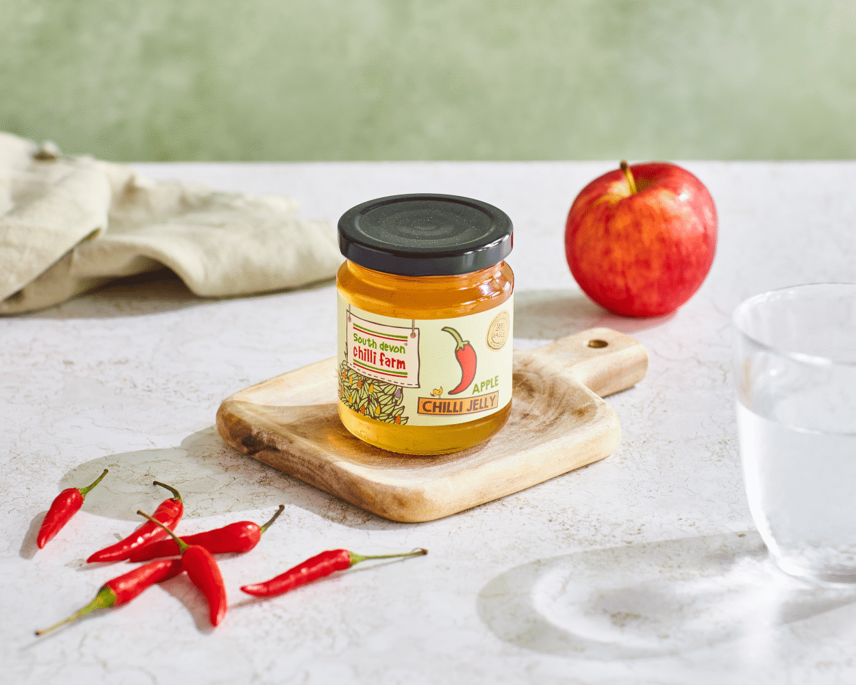 South Devon Chilli Farm - Apple Chilli Jelly (250g)