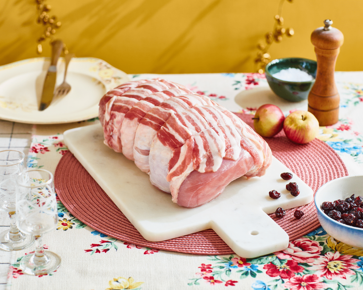 Turkey Breast Joint with Pork, Cider Brandy & Apple Stuffing (1kg)