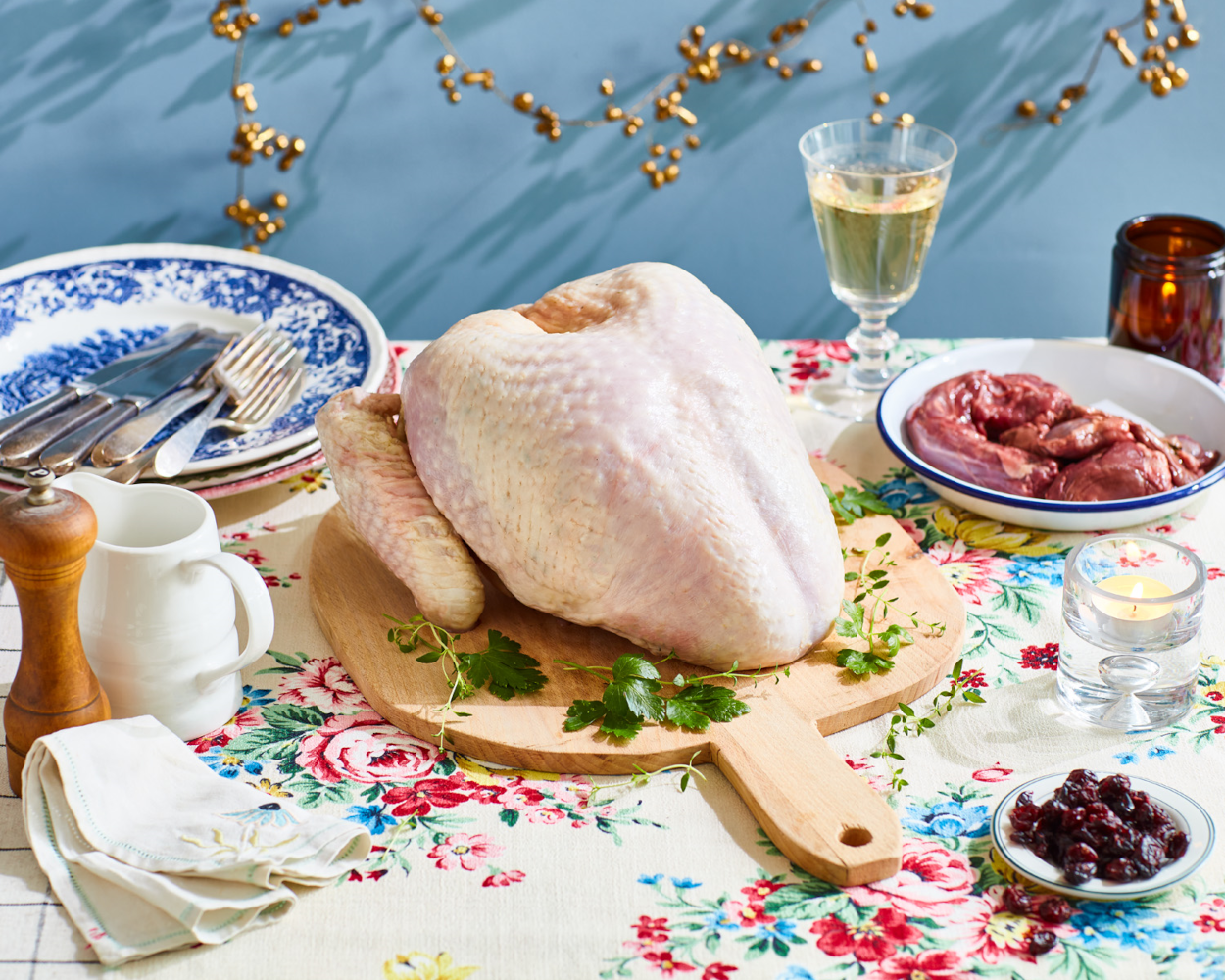 Christmas Turkey Crown Box