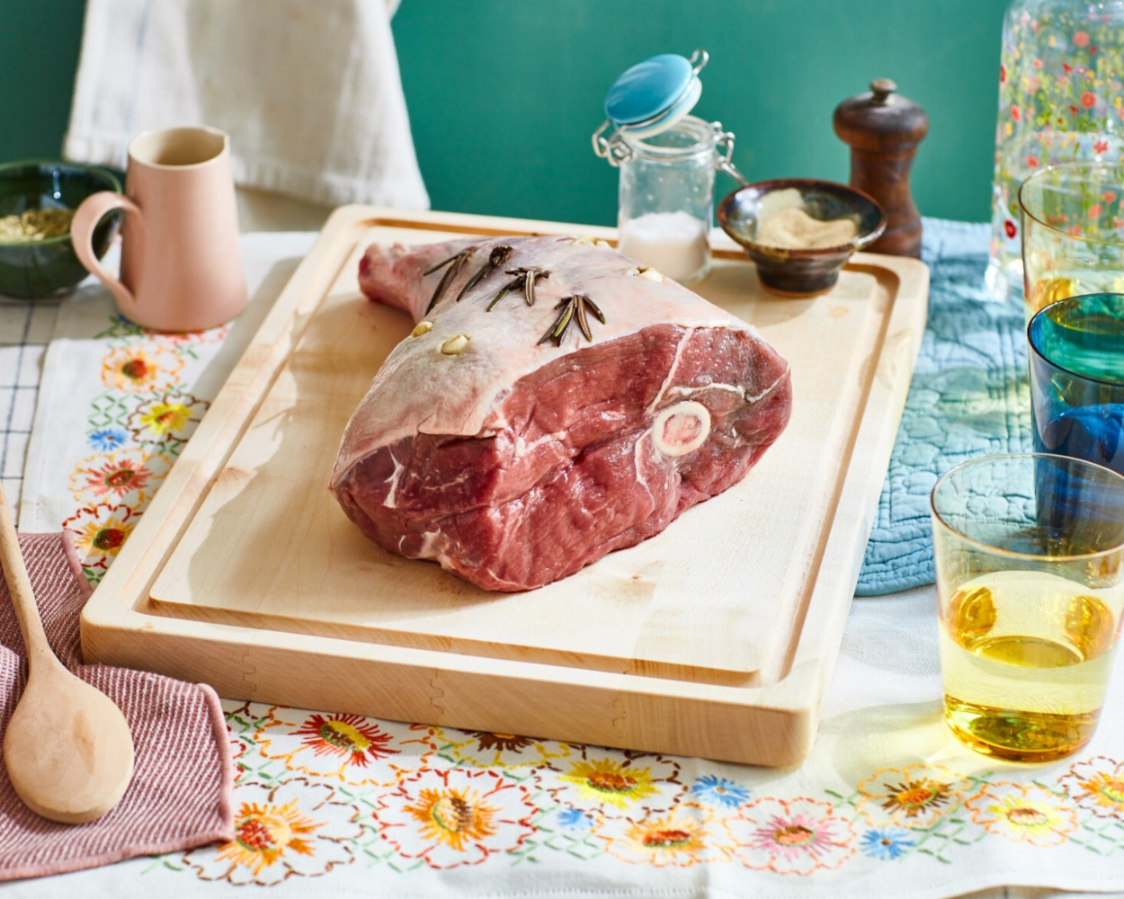 Leg of Lamb with Garlic & Rosemary (1.7kg)