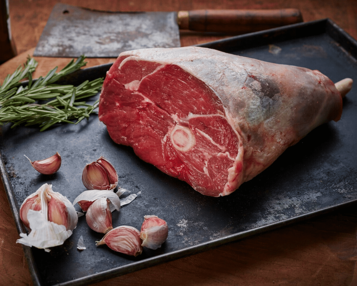 Leg of Lamb with Garlic & Rosemary (3kg)