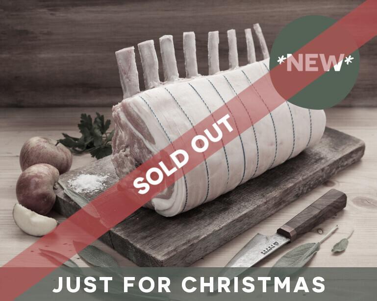 Unavailable - French Trimmed Rack of Pork with Cranberry & Apricot (1.5kg)