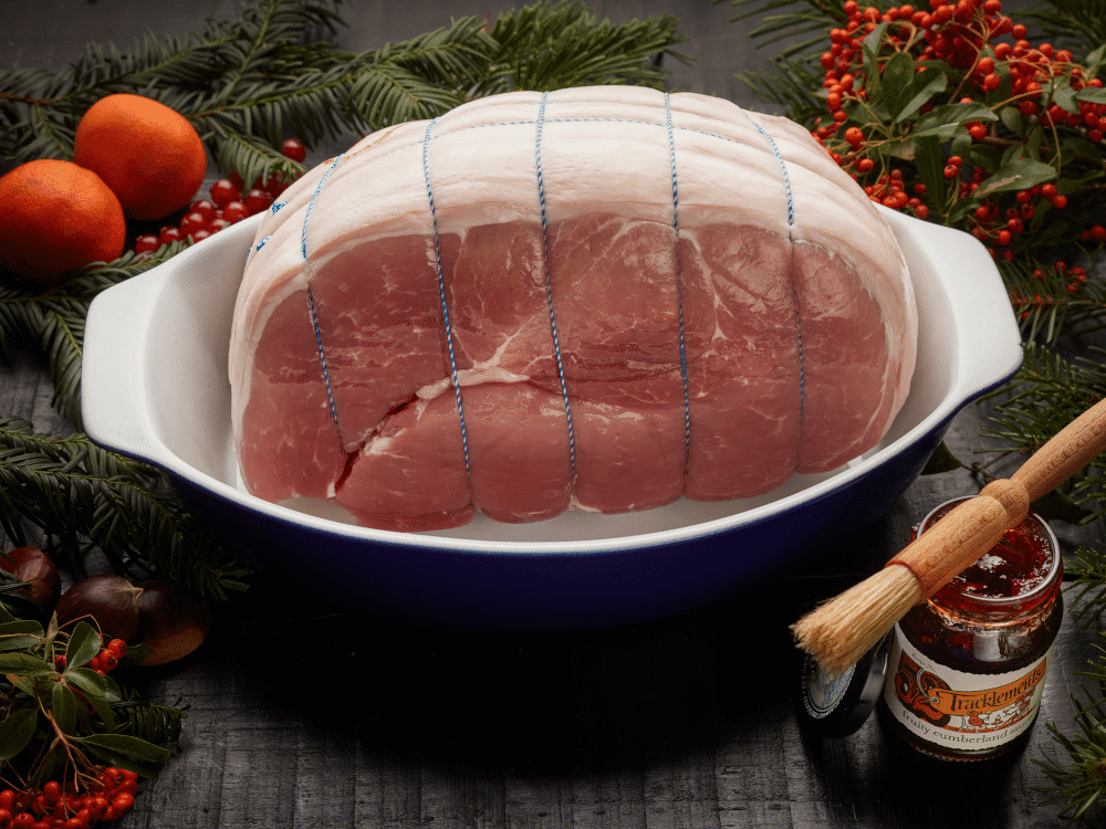 DIY Roasting Gammon with Cumberland Glaze (2kg)