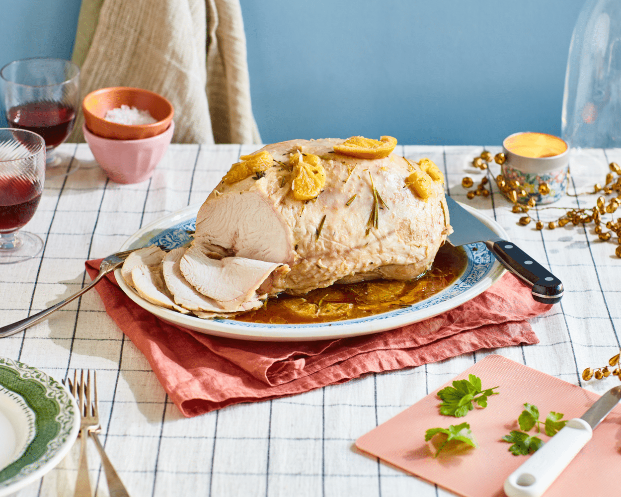 Sous Vide Turkey Breast with Bacon (1kg)