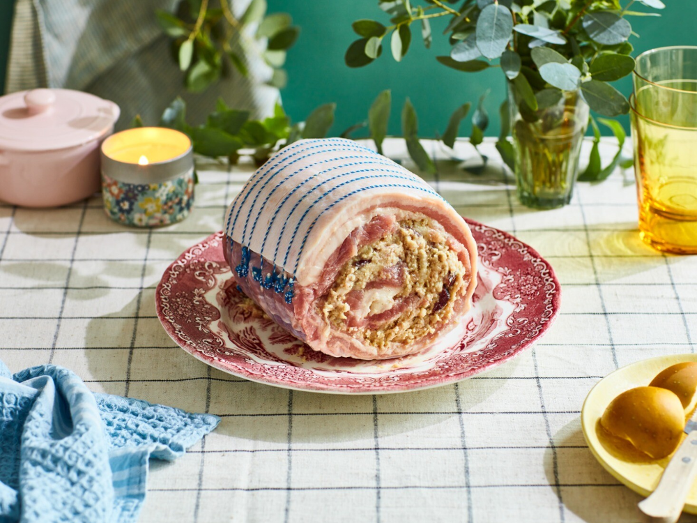 Porchetta with Cranberry, Apple & Chestnut (1.5kg)