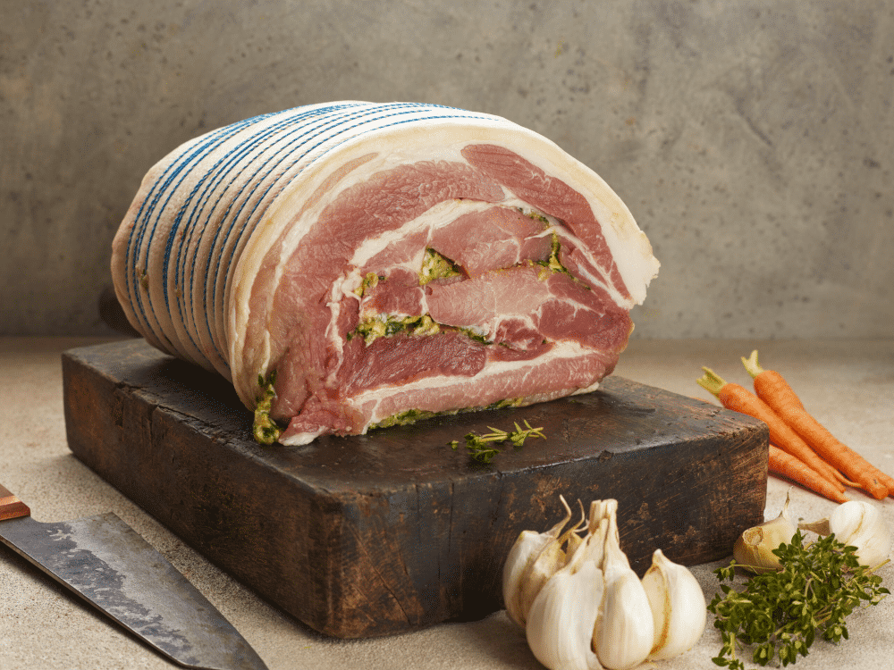 Whole Porchetta with Wild Garlic & Thyme (4kg)