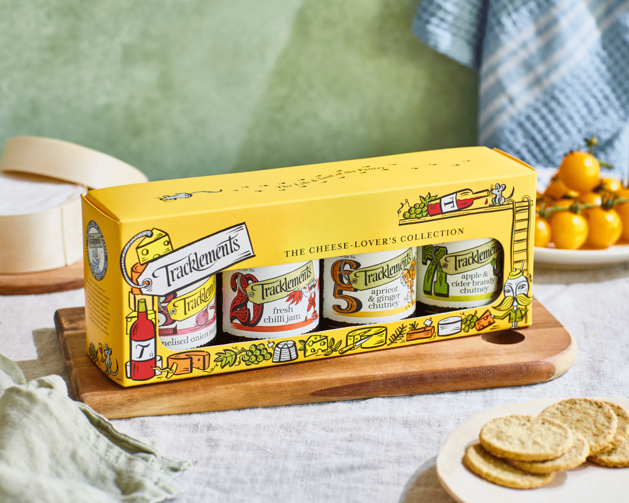 The Cheese Lover's Collection, Pack of 4 (820g)