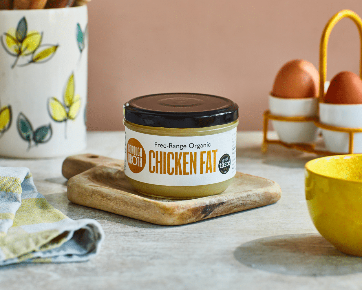 Free-Range Organic Chicken Fat (190g)