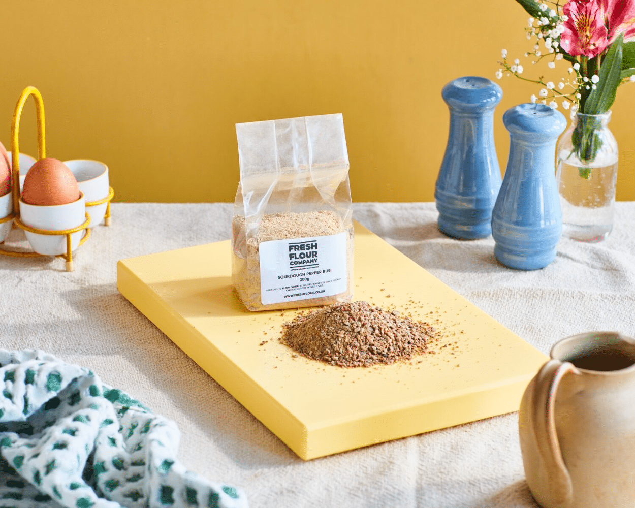 Sourdough & Black Pepper Breadcrumbs (200g)