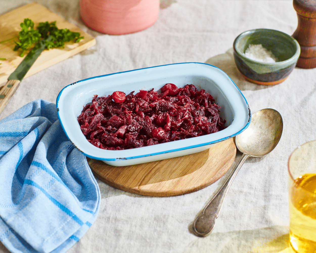 Spiced Red Cabbage with Cranberries (400g)