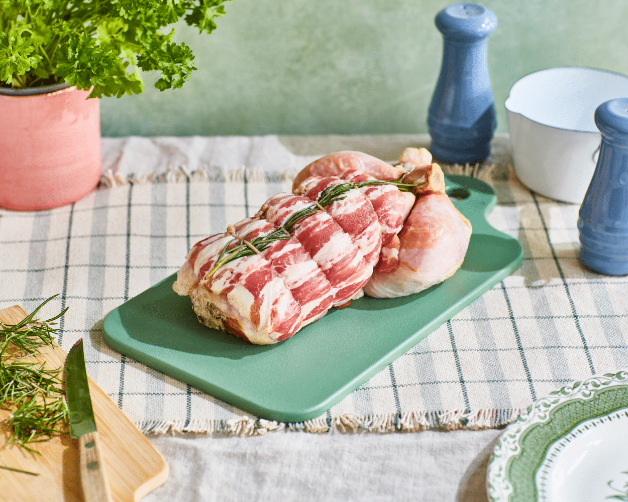 Truffle Stuffed Smoked Free Range Chicken (1.3kg)