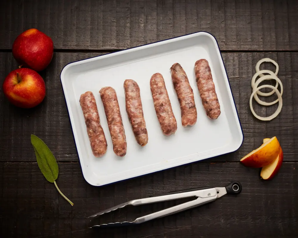 Black Pudding & Apple Sausages (384g)