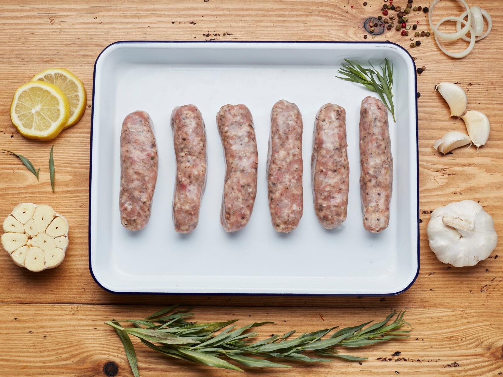 Chicken, Herb & Cracked Pepper Sausages (384g)