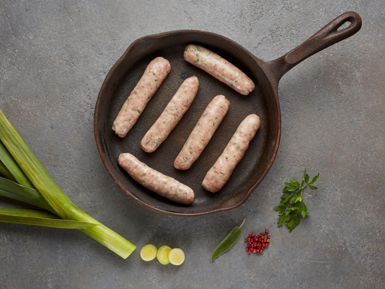 Pork & Leek Sausages (384g)